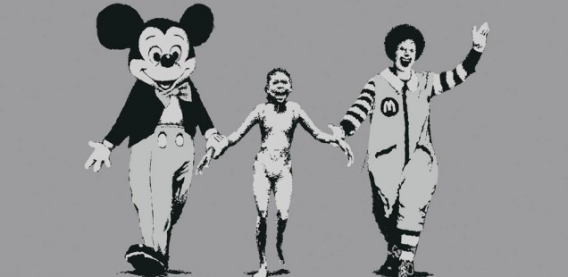 Bansky's Art Challenges American Consumerism 