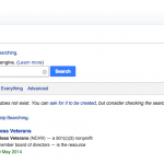 Creating a Wikipedia Page on Homeless Veterans